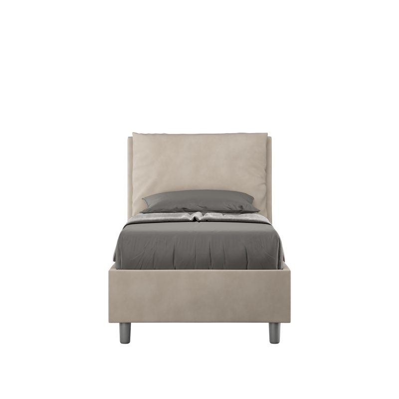 LETTO ANTEA 80 FRONTALE BEIGE ALESSIA 38 SCONT