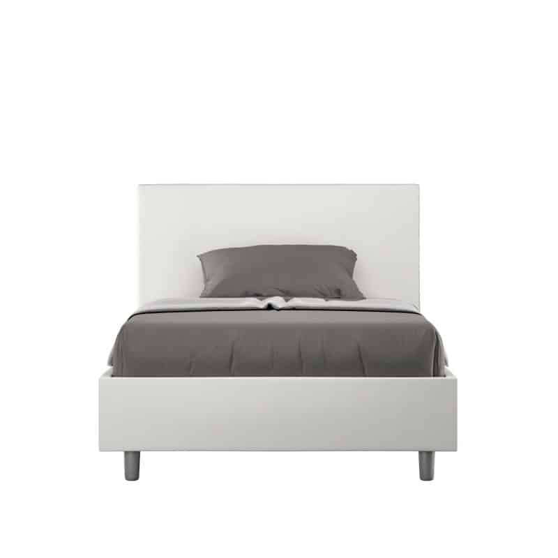 LETTO ADELE 120 FRONTALE BIANCO SCONT