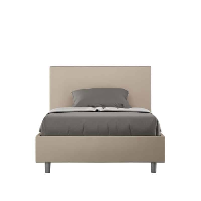 Letto una piazza e mezza da 120cm Adele tortora