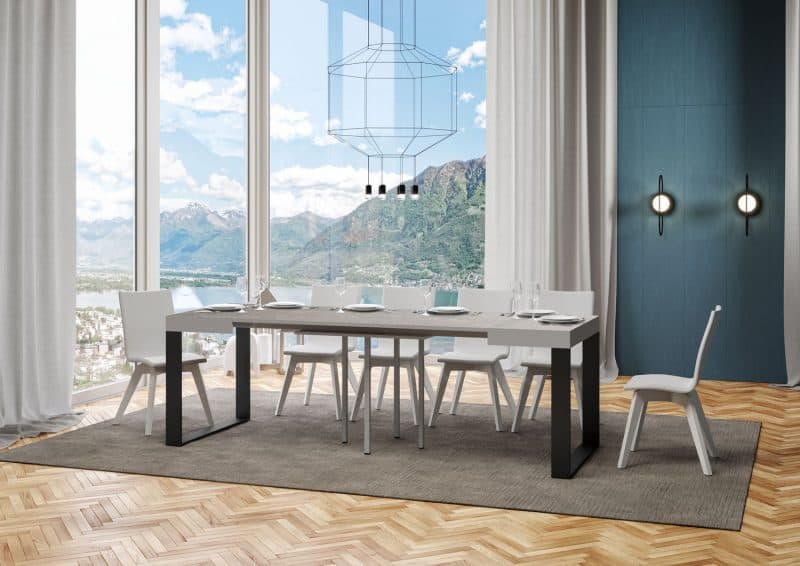Tavolo allungabile 90x90 Tecno - immagine 18