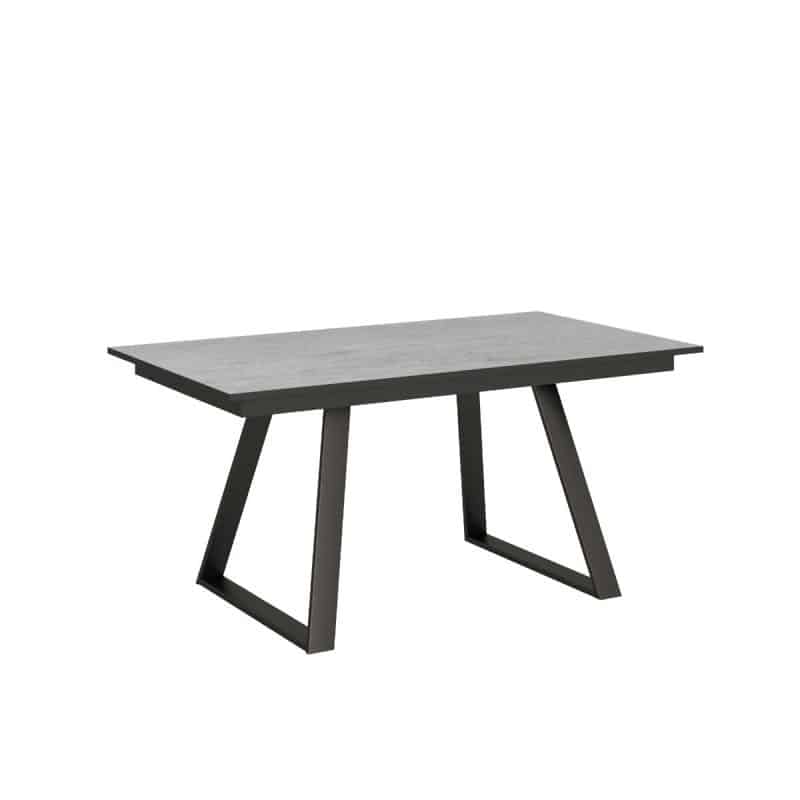 tavolo allungabile bernadette 160 cemento ve160tbcberna cm an