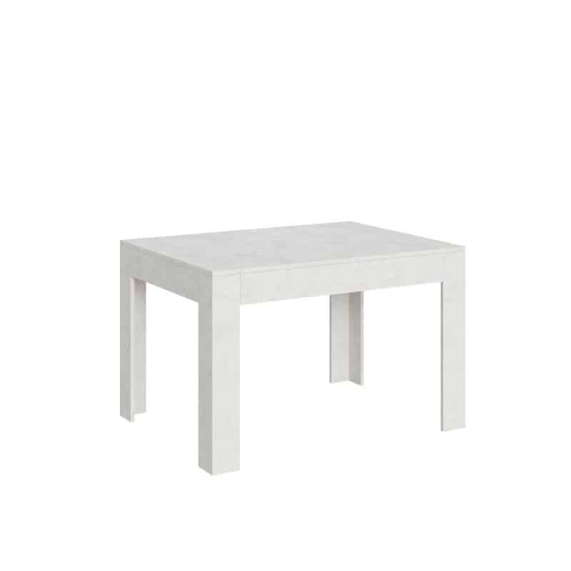 tavolo allungabile bibi 120 bianco spatolato ve1200tavbibi bs