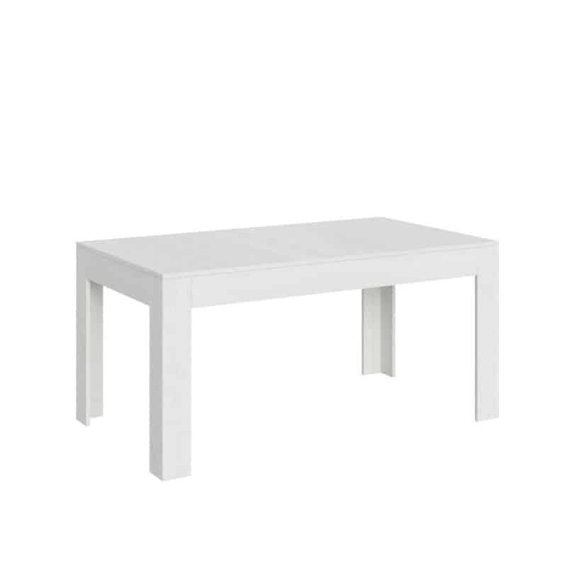 tavolo allungabile bibi 160 bianco frassino ve1600tavbibi bf
