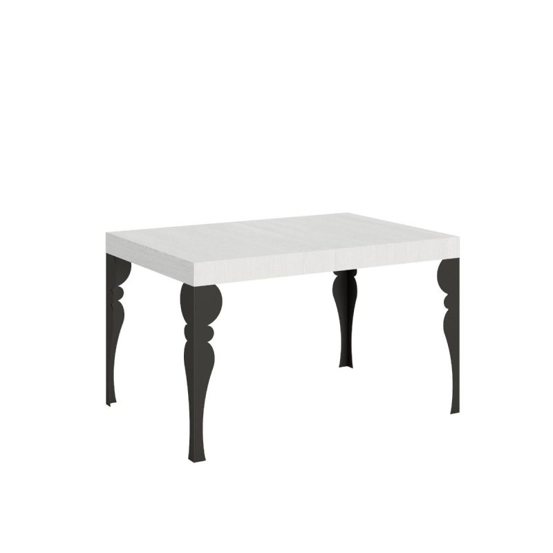 tavolo allungabile paxon 130 bianco frassino ve130tapxnall bf an
