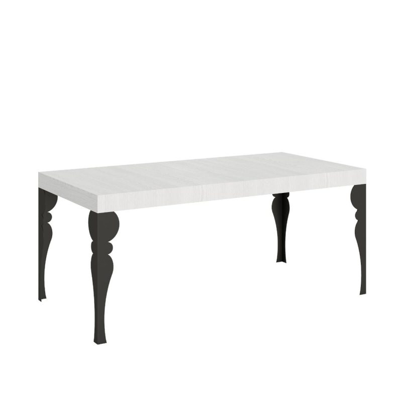 tavolo allungabile paxon 180 bianco frassino ve180tapxnall bf an