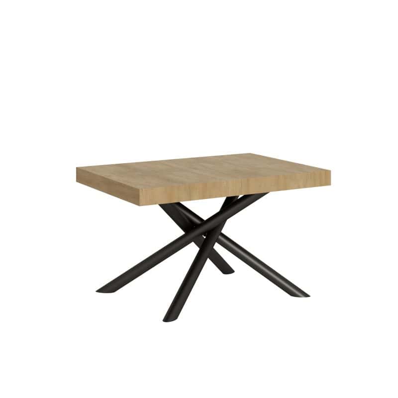 Tavolo allungabile gambe incrociate Famas 120x90