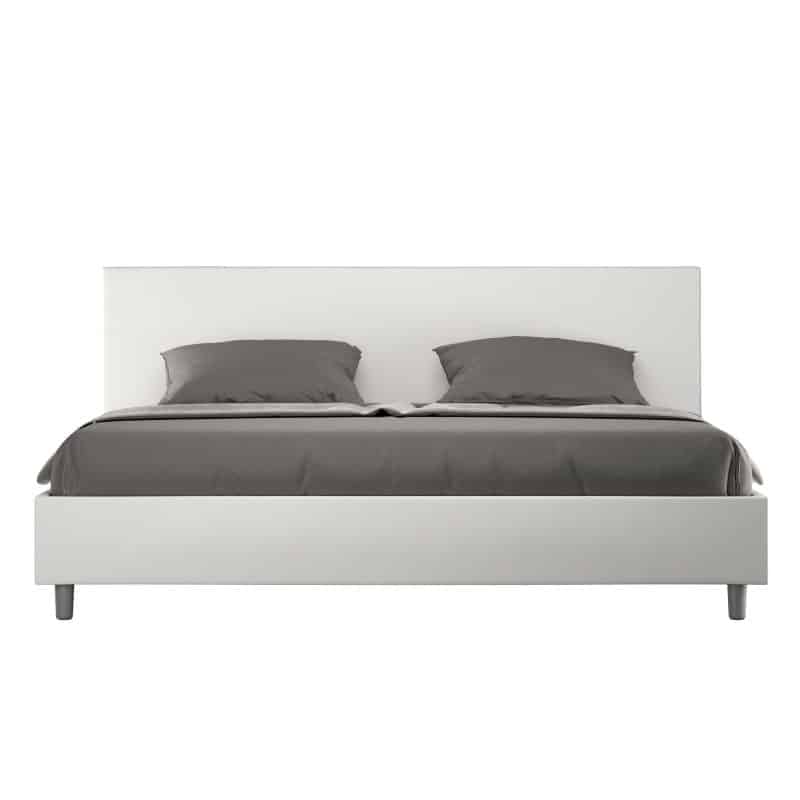 Letto king size da 180cm Adele bianco