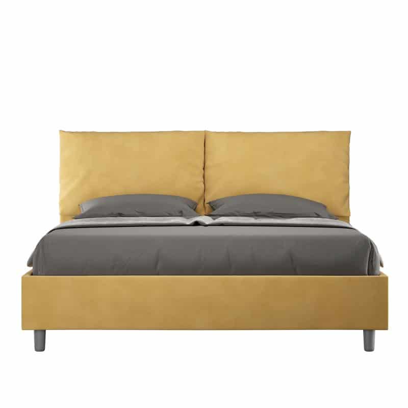 LETTO ANTEA 160 FRONTALE GIALLO ALESSIA 31 SCONT