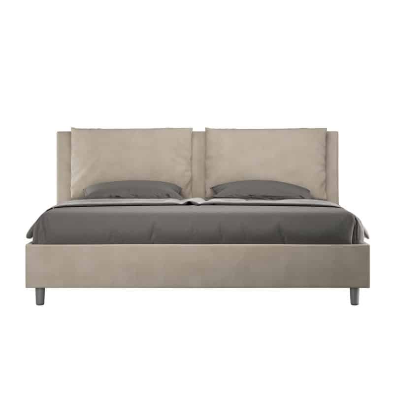 LETTO ANTEA 190 FRONTALE BEIGE ALESSIA 38 SCONT