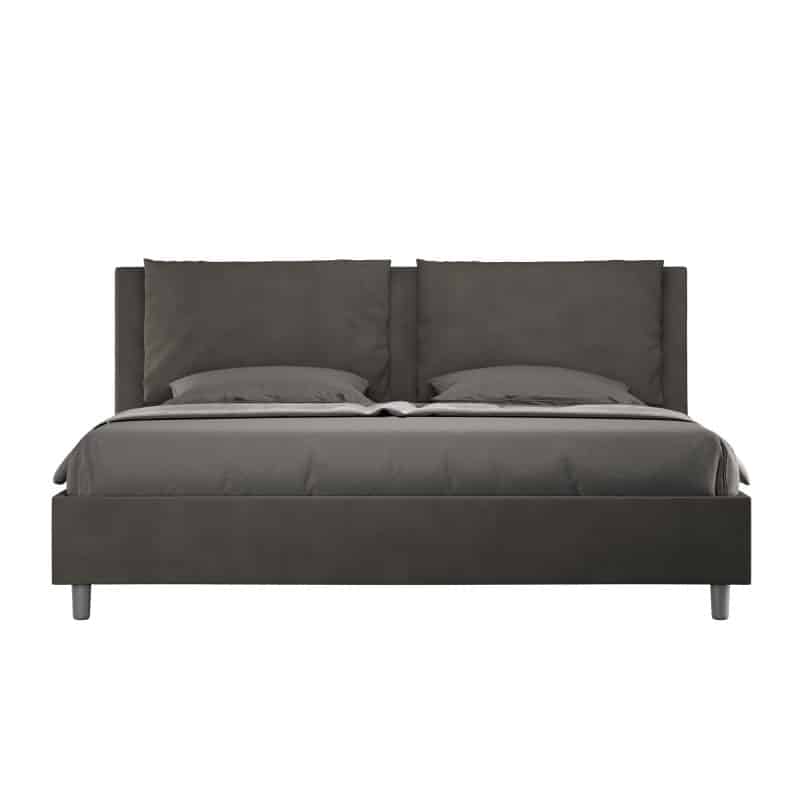 LETTO ANTEA 190 FRONTALE GRIGIO ALESSIA 41 SCONT