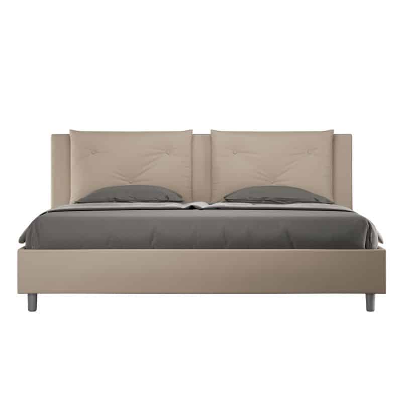 Letto king size da 180cm Appia tortora