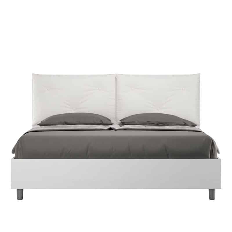 LETTO EGOS APPIA 160 FRONTALE BF BIANCO SCONT