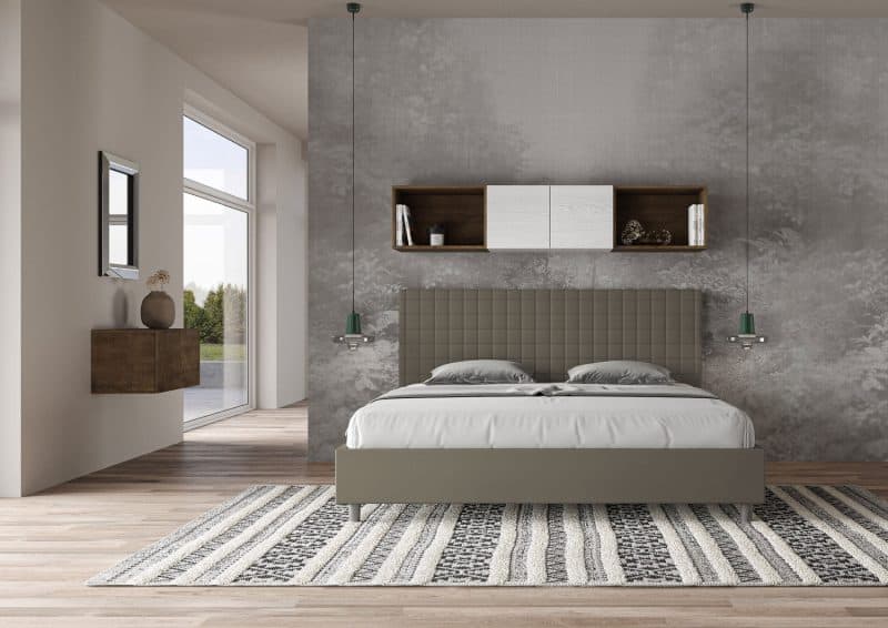 Letto super king size da 200cm Sunny cappuccino - immagine 2