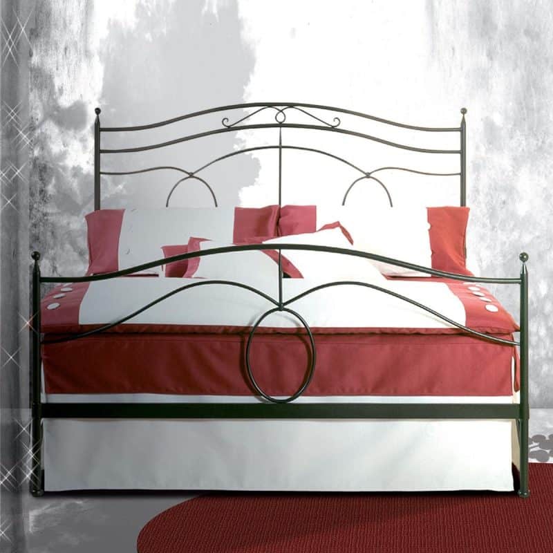 Letto Didone matrimoniale in ferro battuto