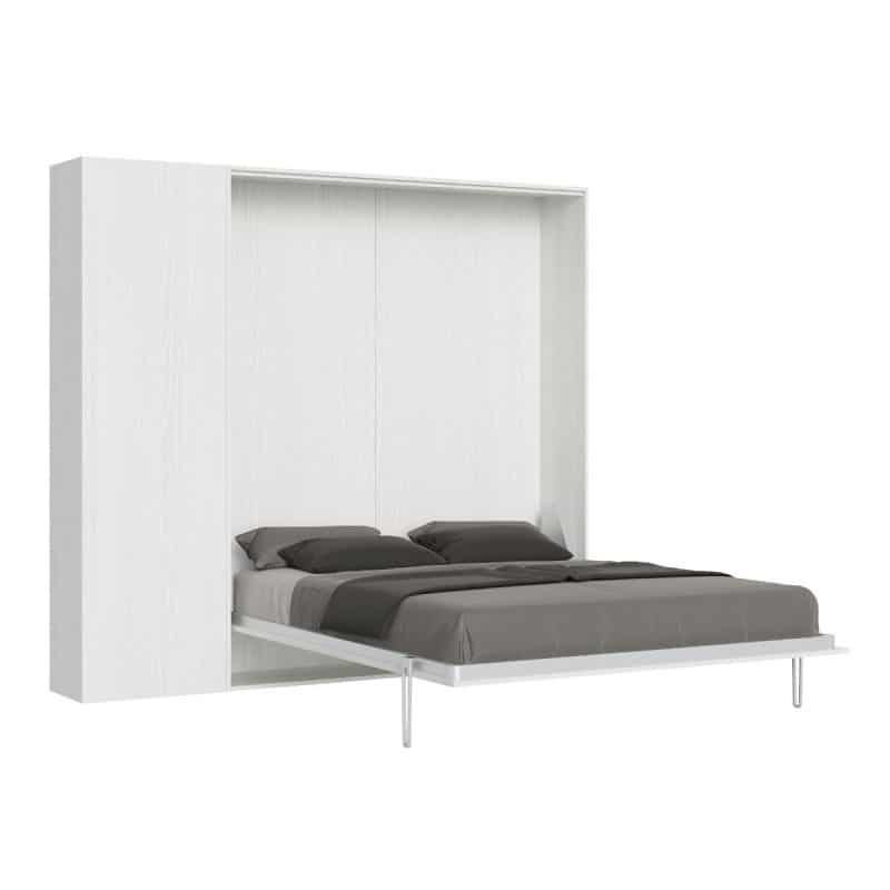 Letto a scomparsa francese 140x190 con colonna Kentaro - immagine 6