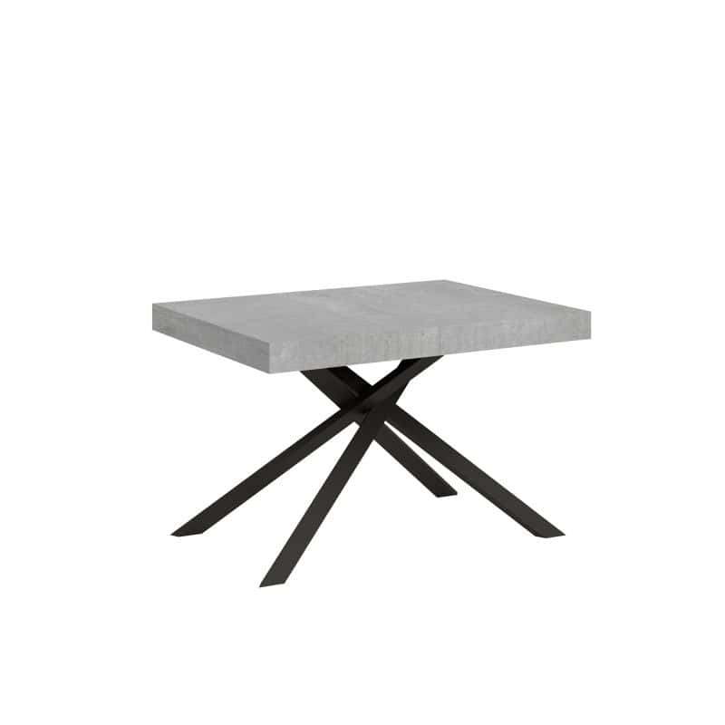 tavolo karida 120 cemento chiuso sfondo bianco