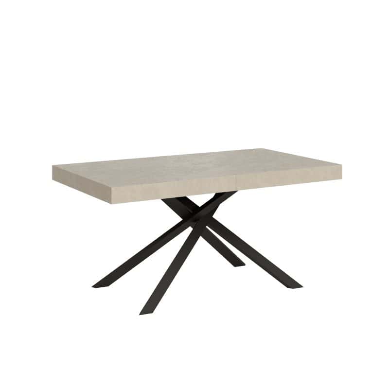Tavolo allungabile gambe incrociate Karida 160x80 - immagine 17