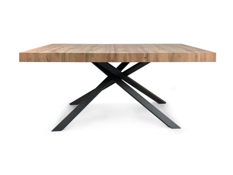 Tavolo allungabile gambe incrociate Karida Evolution 160x90 - immagine 17
