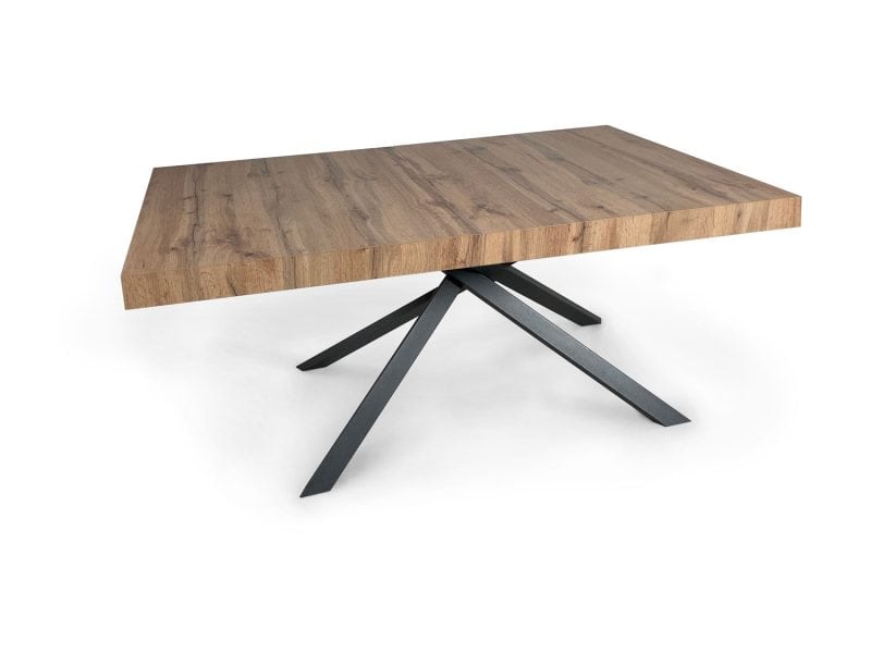 Tavolo allungabile gambe incrociate Karida Evolution 160x90 - immagine 18
