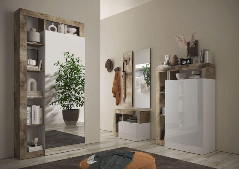 Ingresso Hamburg - Elemento scarpiera L.108 P.35 - immagine 7