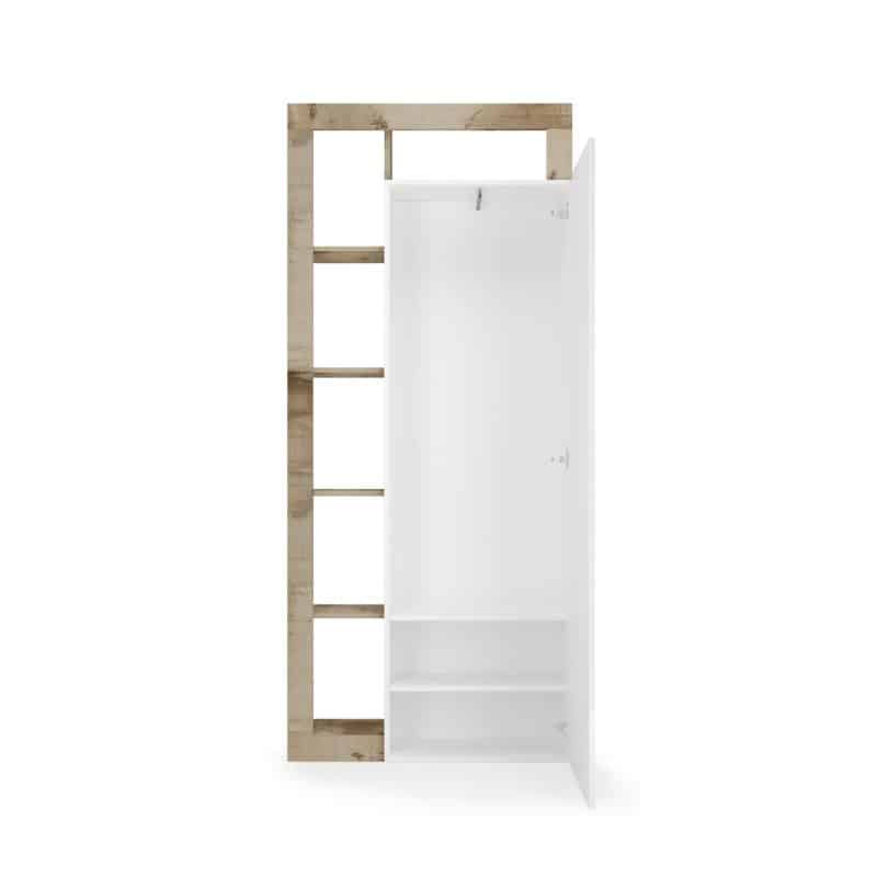 Ingresso Hamburg - Elemento appendiabito con specchio L.91 P.30 - immagine 4