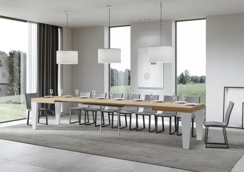 Tavolo allungabile 160x90 Spimbo Mix - immagine 8