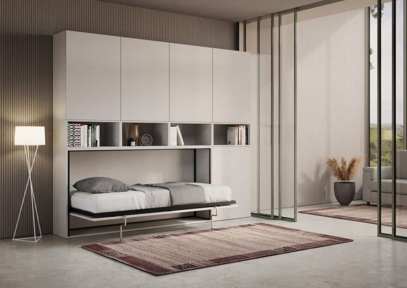 Letto a scomparsa Kando C con mobili - immagine 5