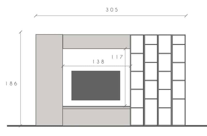 PARETE TV LIMITY 2 BASE PENSILI COMP 10B 02