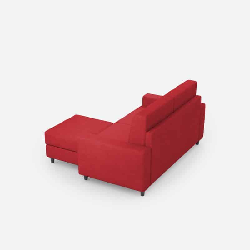 Divano 2 posti con pouf Sakar cm. 168x85/145 - immagine 57