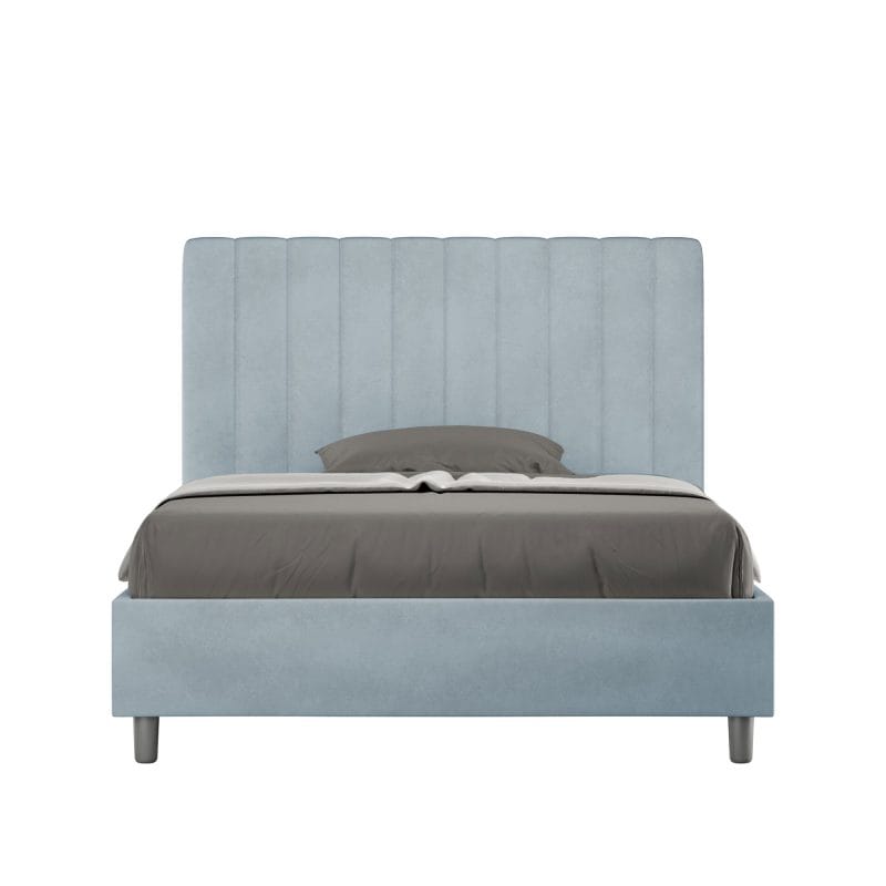 Letto una piazza e mezza da 120cm Agueda azzurro