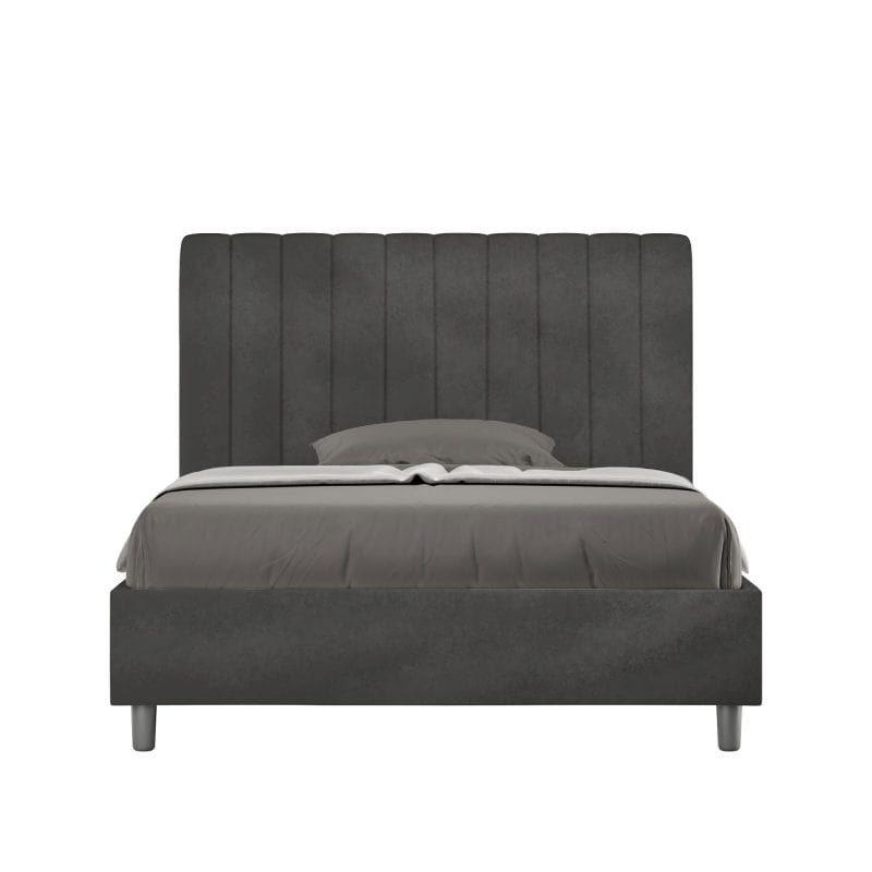Letto una piazza e mezza da 120cm Agueda grigio