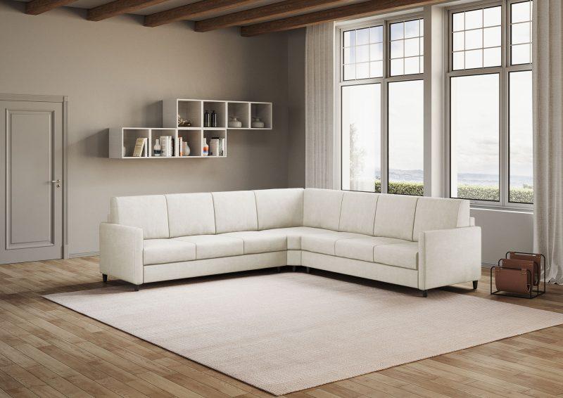 Divano 7 posti angolare Karay cm. 281x281 - immagine 5