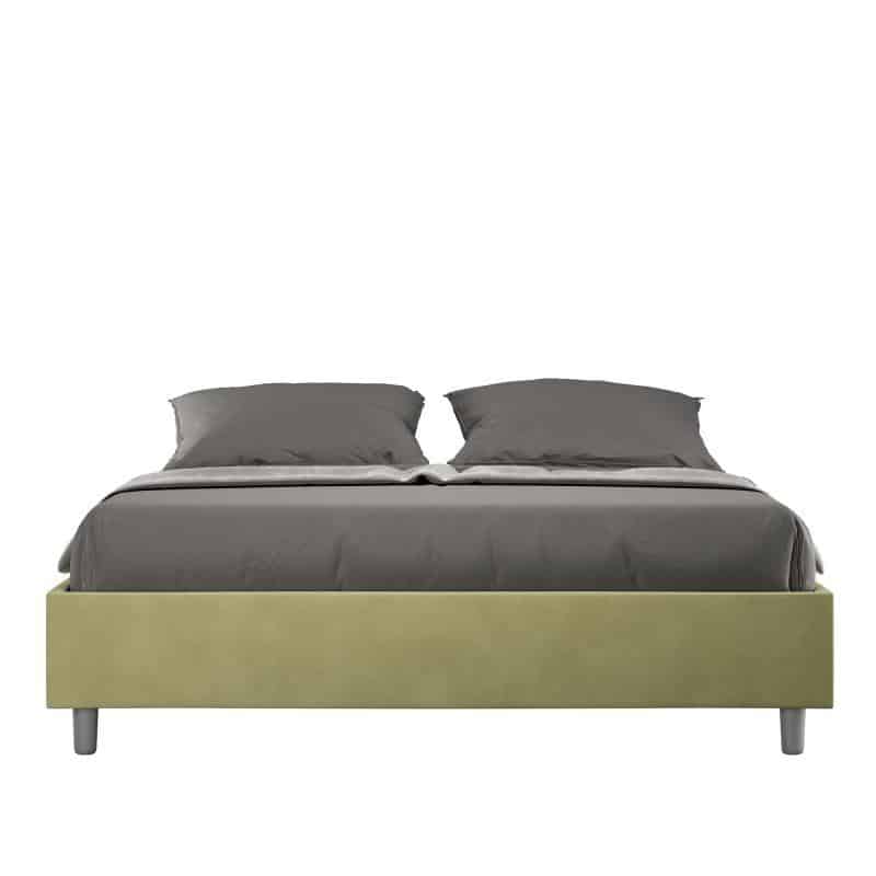 letto azelia 160 colore te verde 17 sfondo bianco