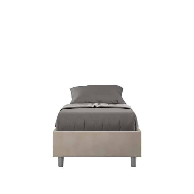 letto azelia 80 colore sabbia beige 38 sfondo bianco