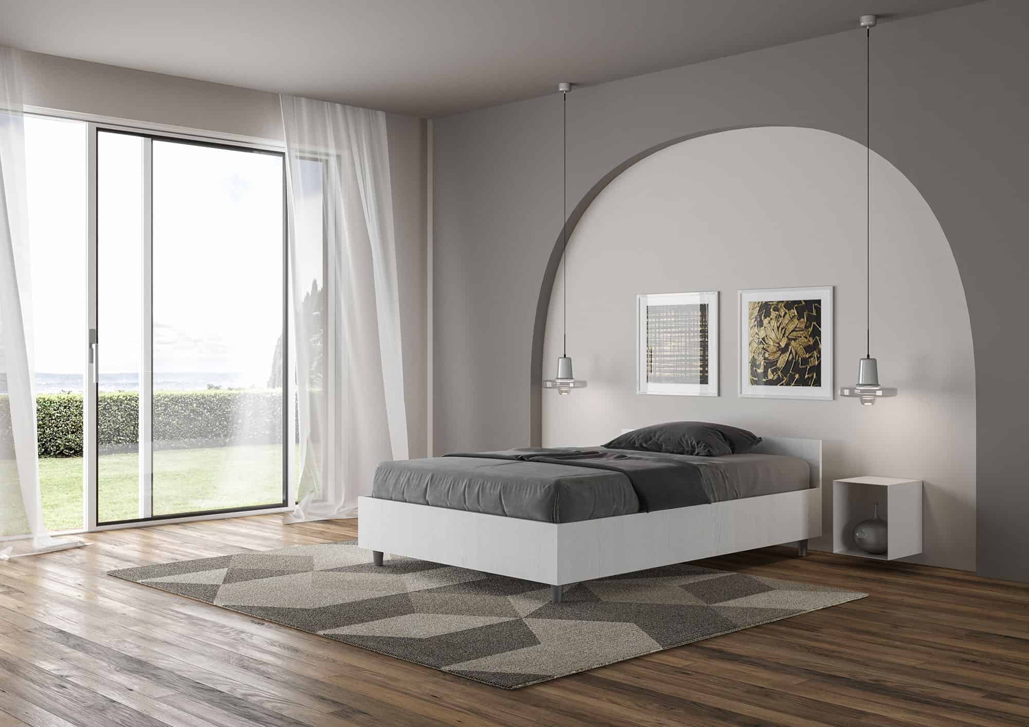 Dreamzie Strutura Letto una Piazza e Mezza 120x2…