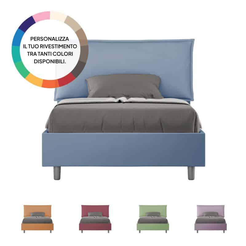 letto alice 120 vari colori sfondo bianco