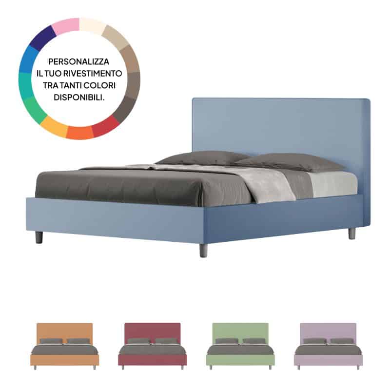 Letto matrimoniale da 160cm Kande vari colori