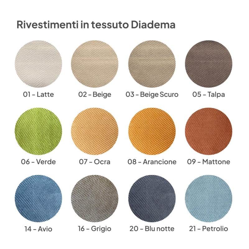 tessuti diadema letti