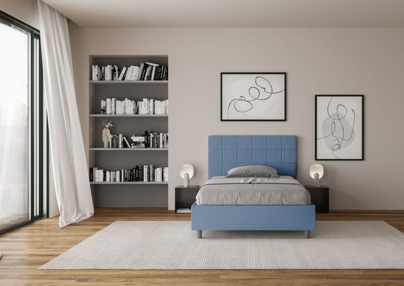 Letto da una piazza e mezzo da 120cm Betta in vari colori - immagine 3