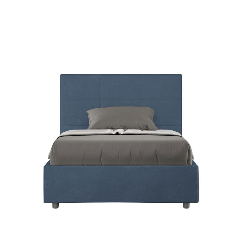 Letto una piazza e mezza da 120cm Mika blu