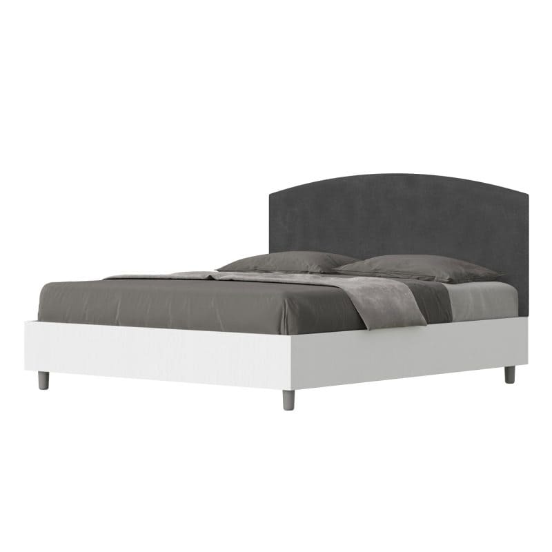 letto antilia 160 bianco frassino grigio alessia 41 sfondo bianco