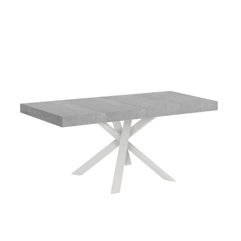tavolo clerk 90 premium aperto cemento sfondo bianco
