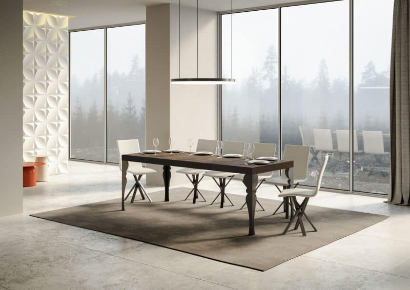 Tavolo allungabile Paxon Premium 160x90 (allunghe con bordo) - immagine 15