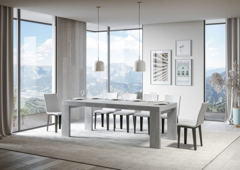 Tavolo allungabile Roxell Premium 120x90 (allunghe con bordo) - immagine 6