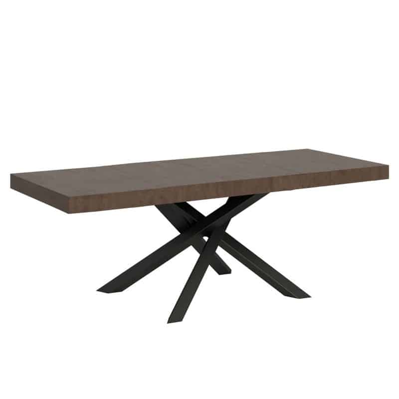 Tavolo allungabile gambe incrociate Volantis Premium 180x90 (allunghe con bordo) - immagine 13