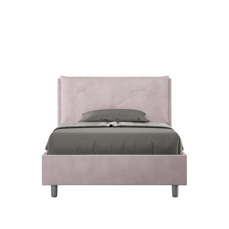 Letto una piazza e mezza da 130cm Appia Large glicine