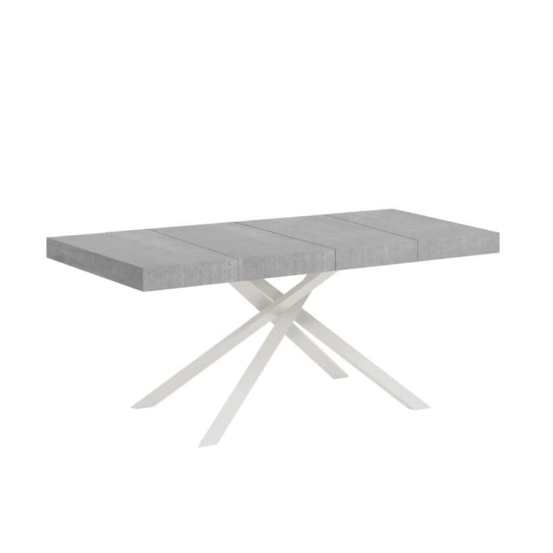 tavolo karida premium 120 telaio bianco cemento 2 allunghe sfondo bianco.jpg