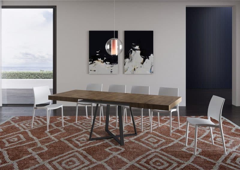 Tavolo allungabile Abbraccio 130x90cm - immagine 7