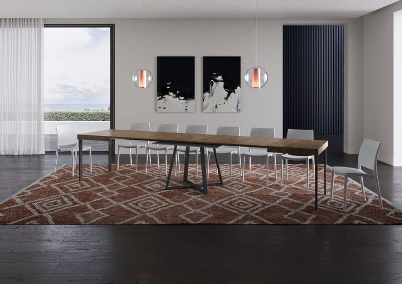 Tavolo allungabile Abbraccio 130x90cm - immagine 8