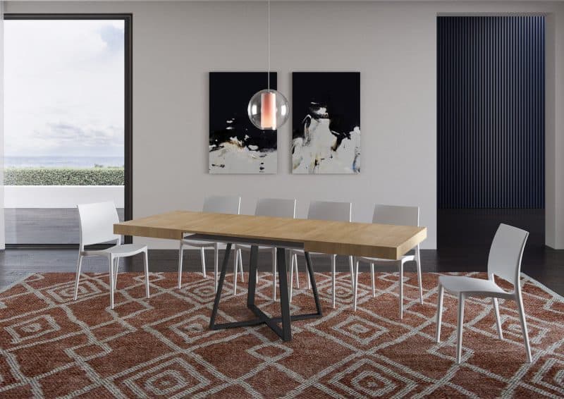 Tavolo allungabile Abbraccio 130x90cm - immagine 3